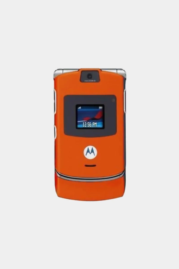 Motorola v3xx Orange Vintage Mobile