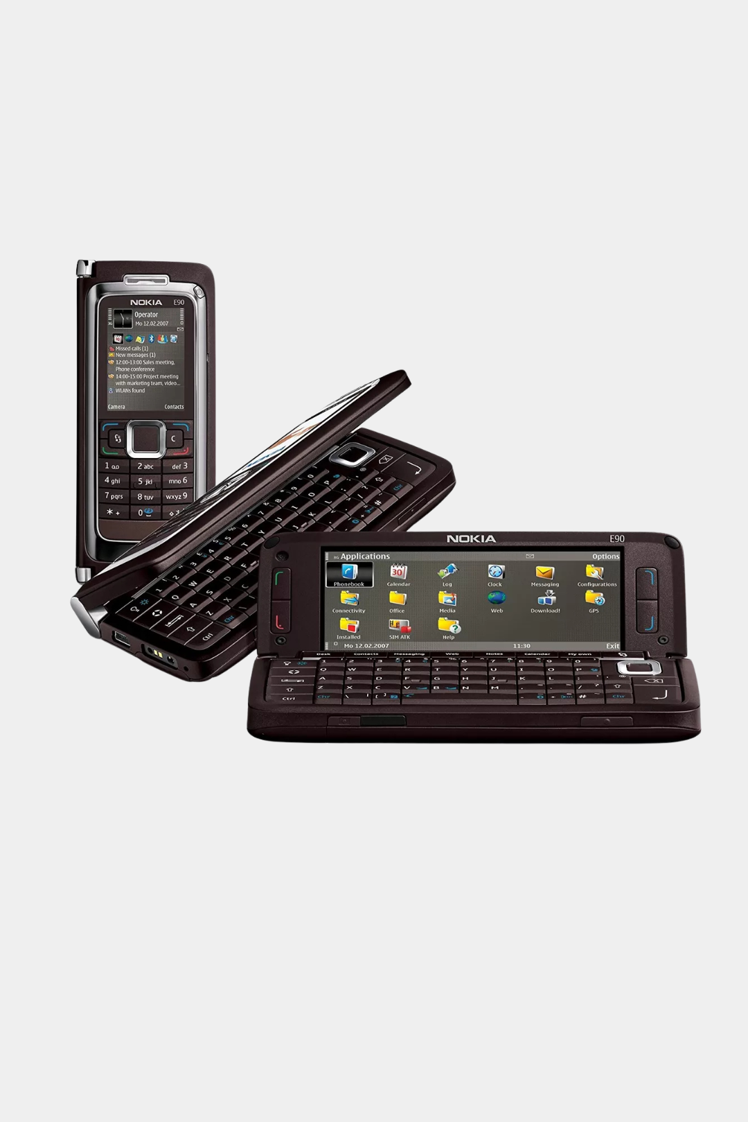 Nokia E90 - Téléphone portable - Sans boîte d'origine Nokia E90 - Téléphone portable - Sans boîte d'origine