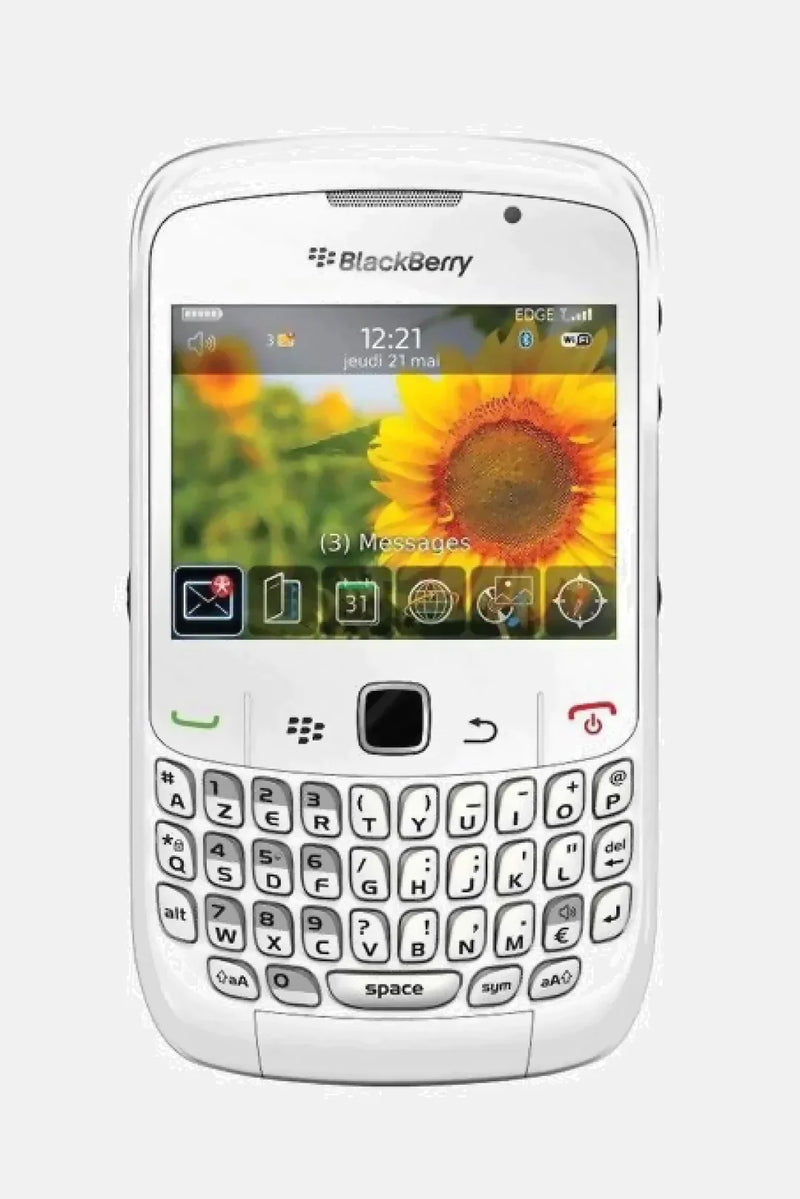 Blackberry CURVE 9300 Blanc Vintage Mobile