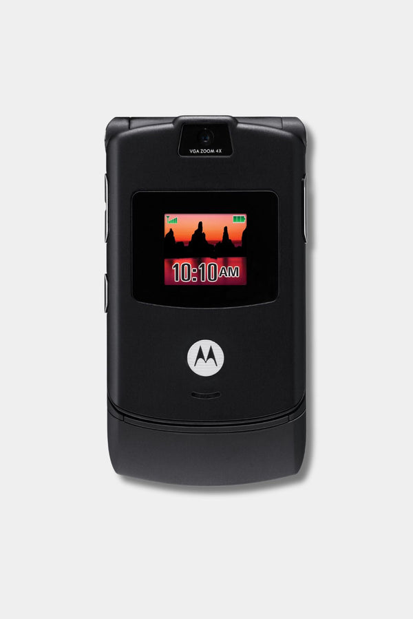 Motorola v3i Noir Vintage Mobile