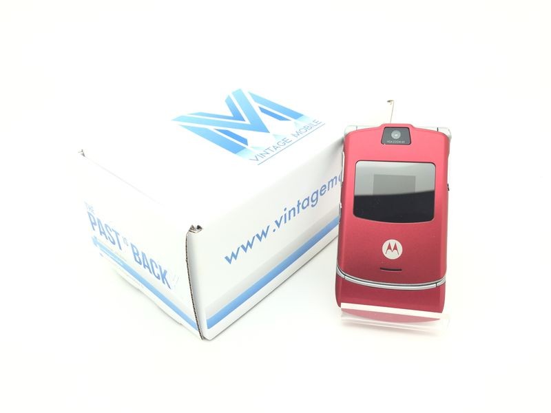 Motorola V3i Rouge Vintage Mobile