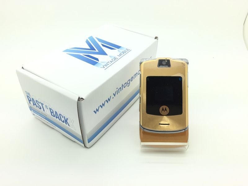 Motorola V3i gold Vintage Mobile