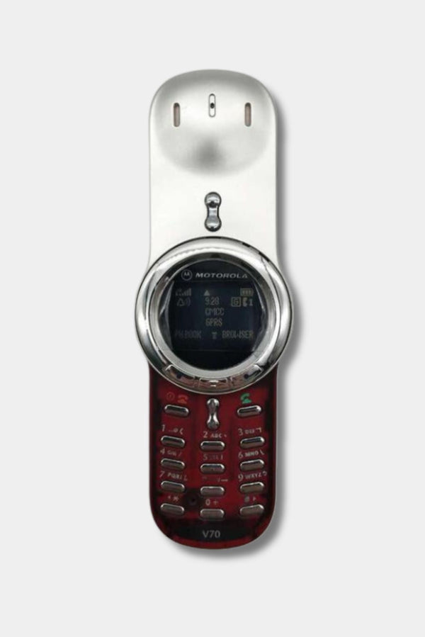 Motorola v70 Red Vintage Mobile