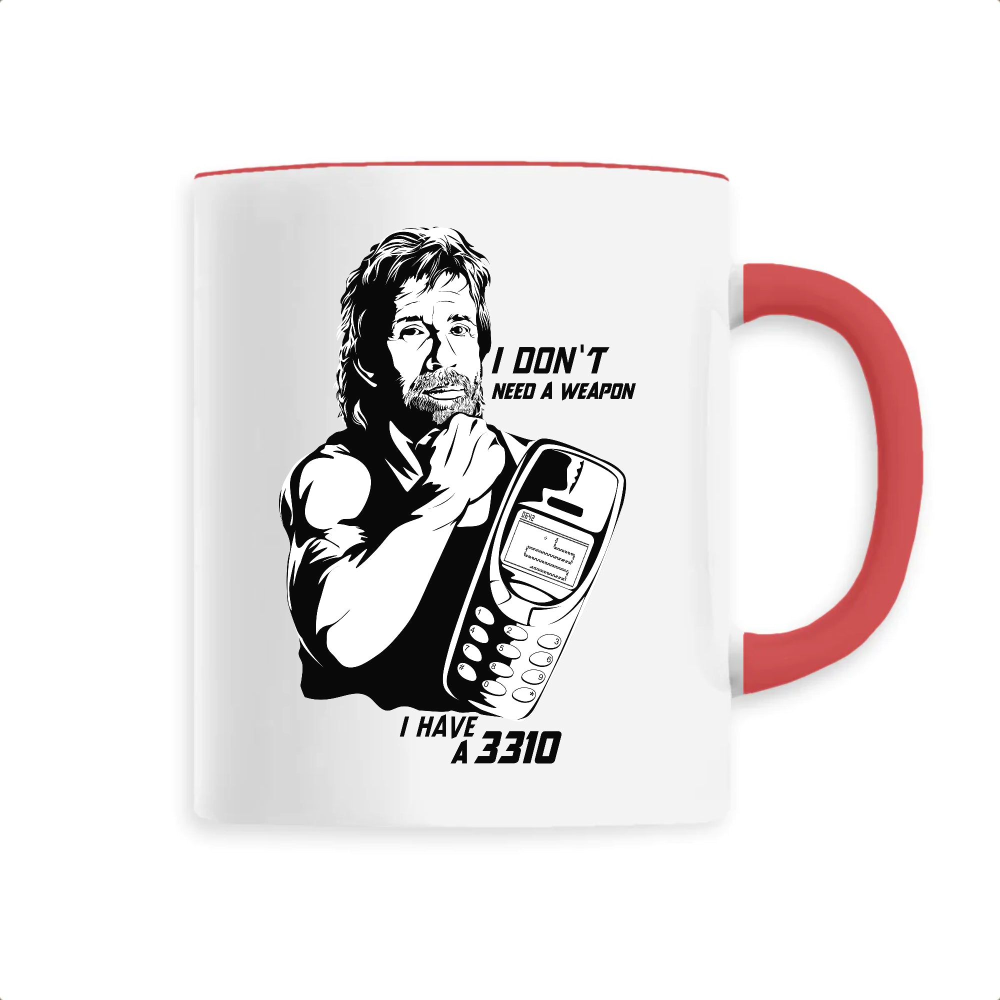 Mug i Don't Need a Weapon 3310 Vintage Mobile