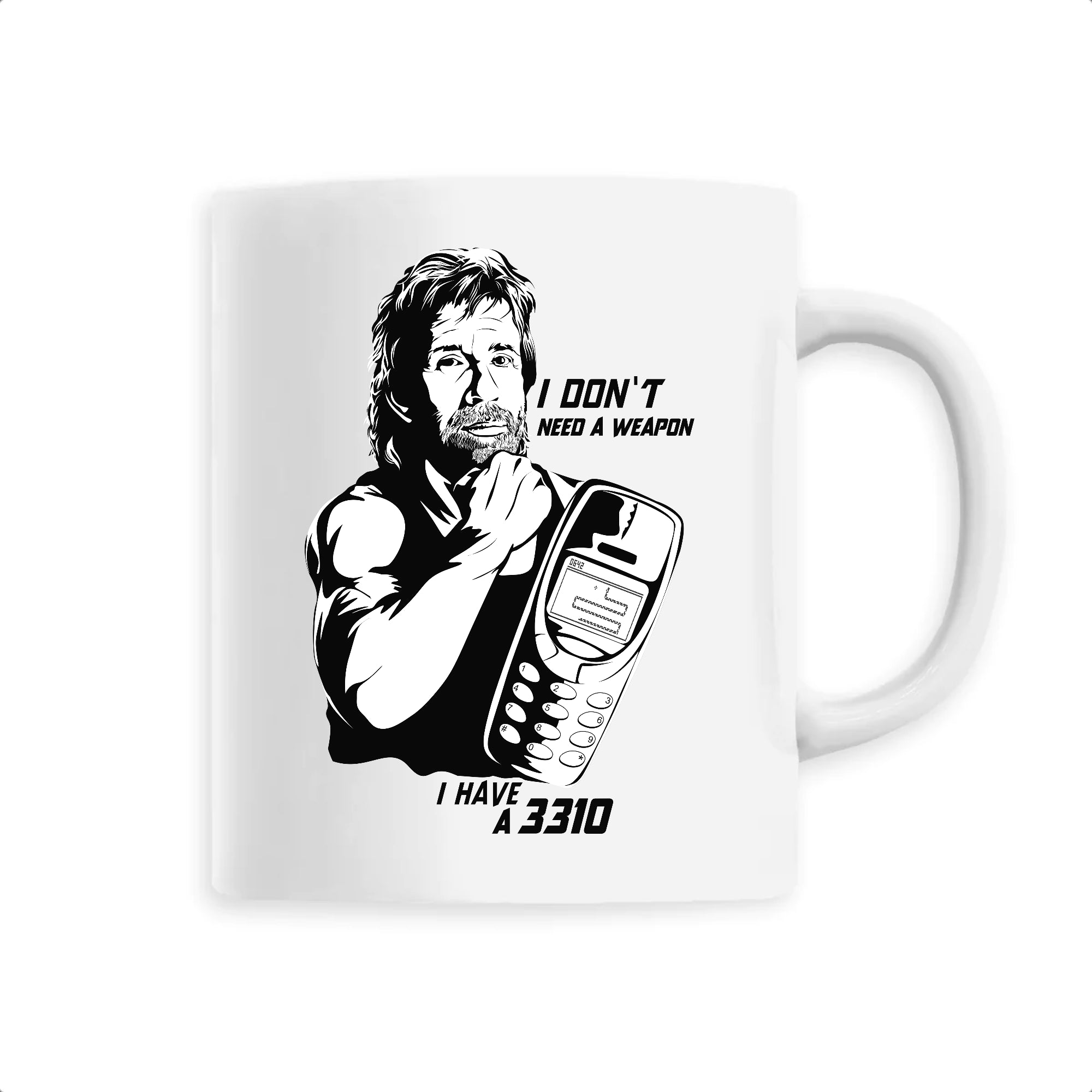 Mug i Don't Need a Weapon 3310 Vintage Mobile