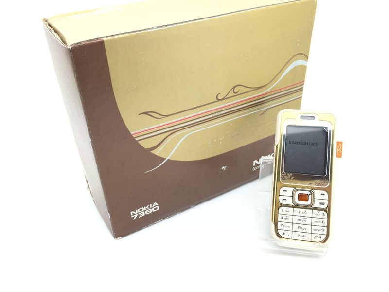 Nokia 7360 Gold Vintage Mobile