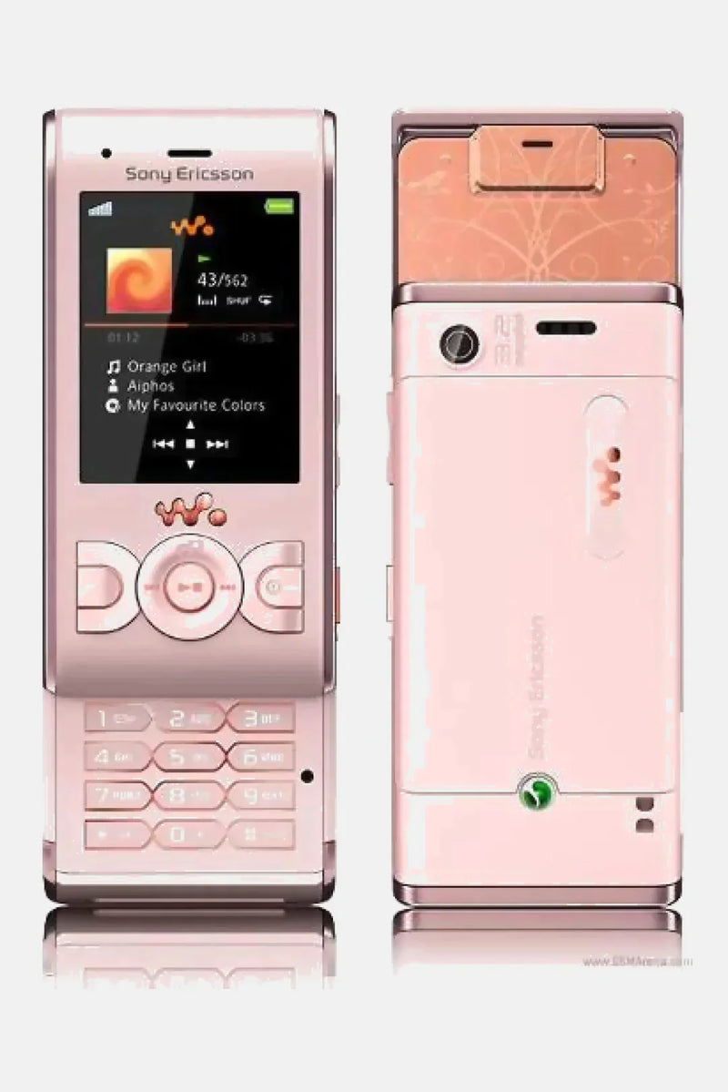 Sony Ericsson W595 Rose Vintage Mobile