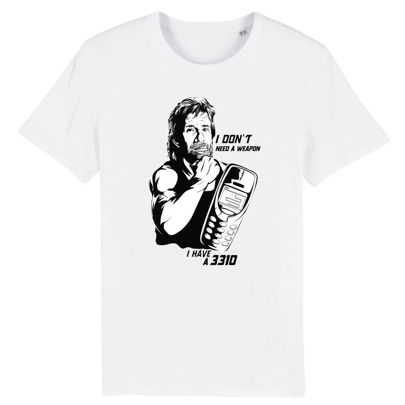 Tshirt i Don't Need a Weapon 3310 Vintage Mobile