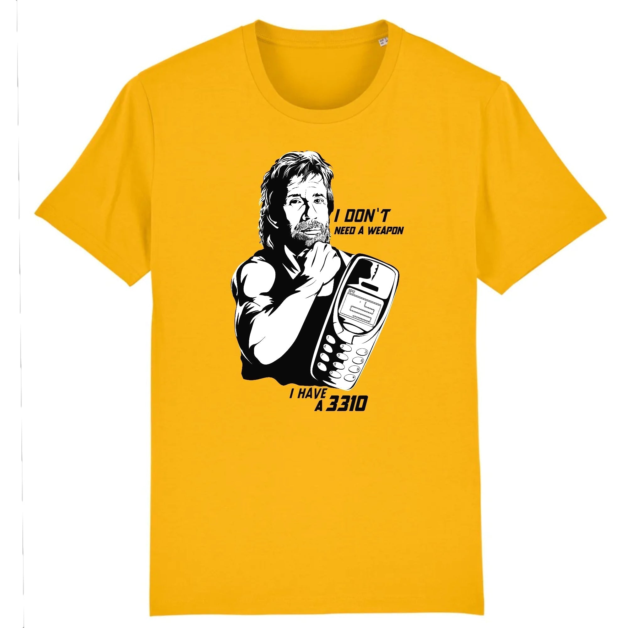 Tshirt i Don't Need a Weapon 3310 Vintage Mobile