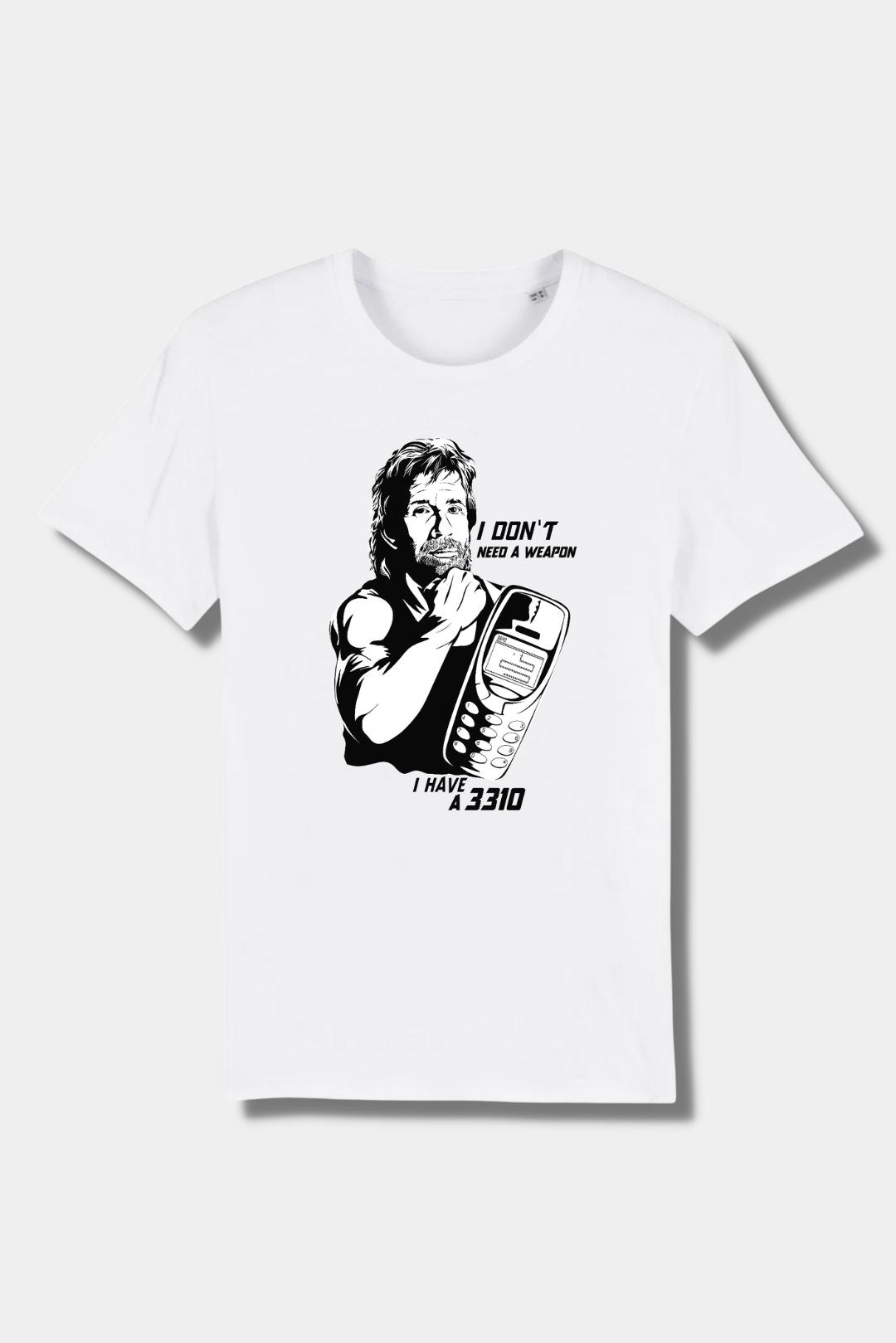 Tshirt i Don't Need a Weapon 3310 Vintage Mobile