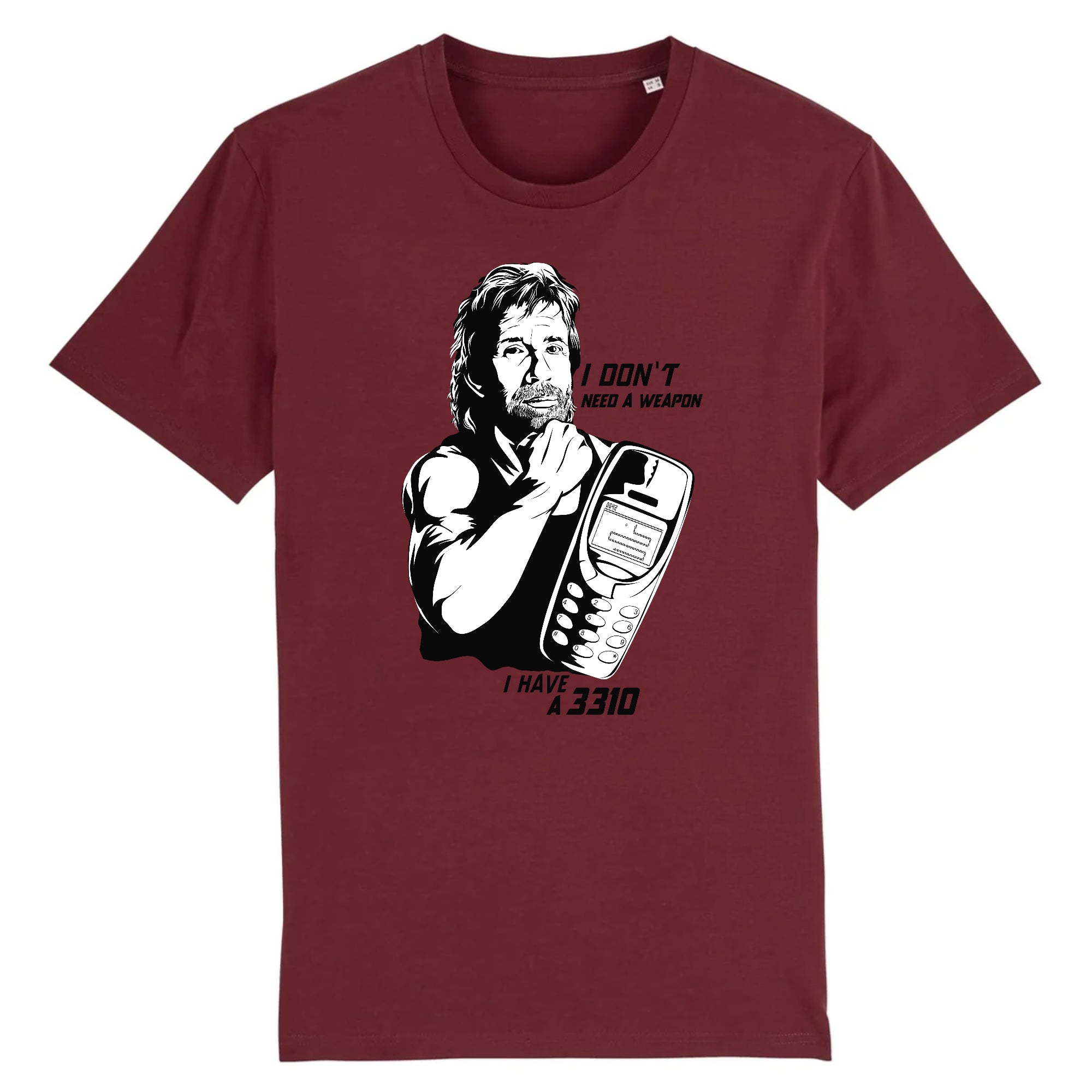 Tshirt i Don't Need a Weapon 3310 Vintage Mobile