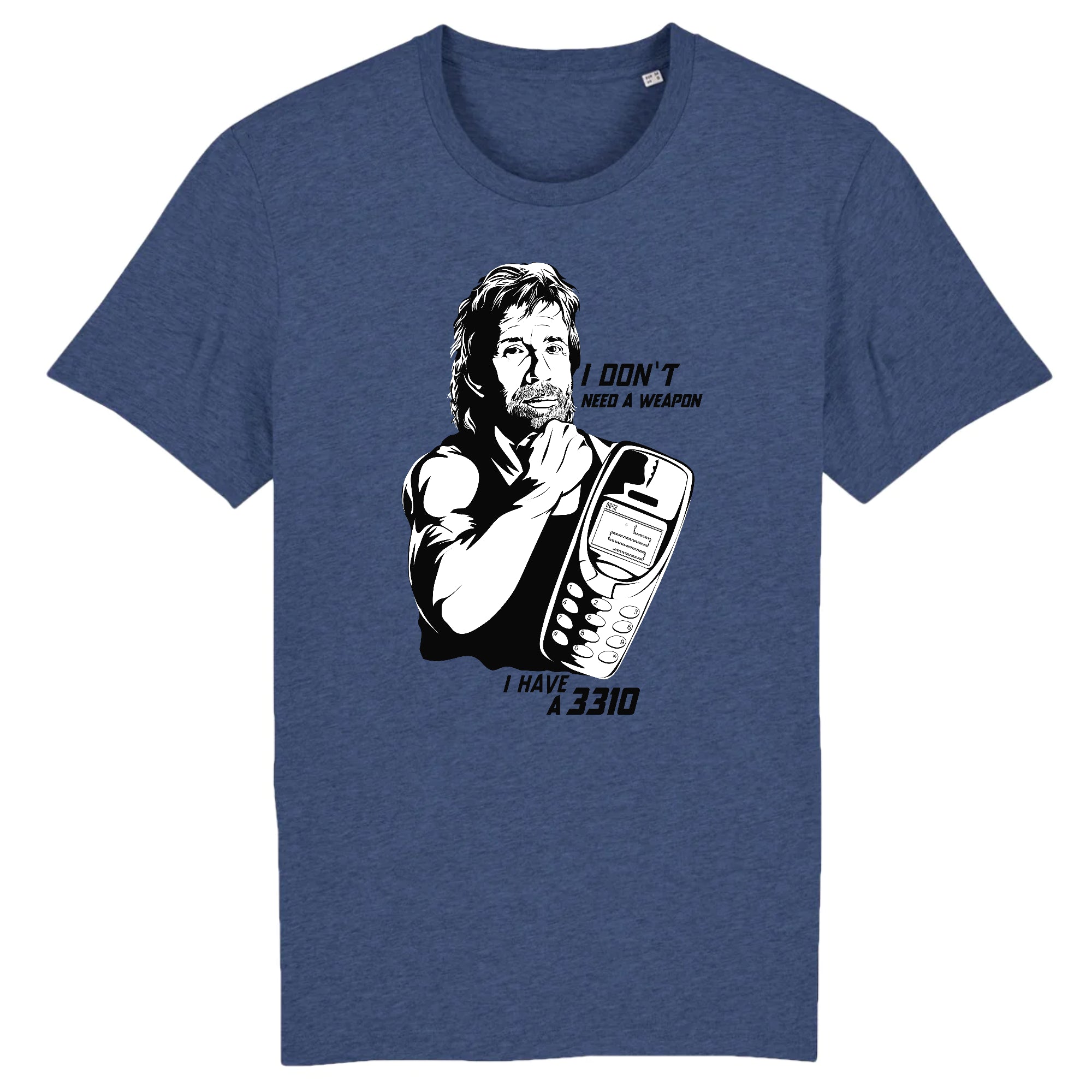 Tshirt i Don't Need a Weapon 3310 Vintage Mobile