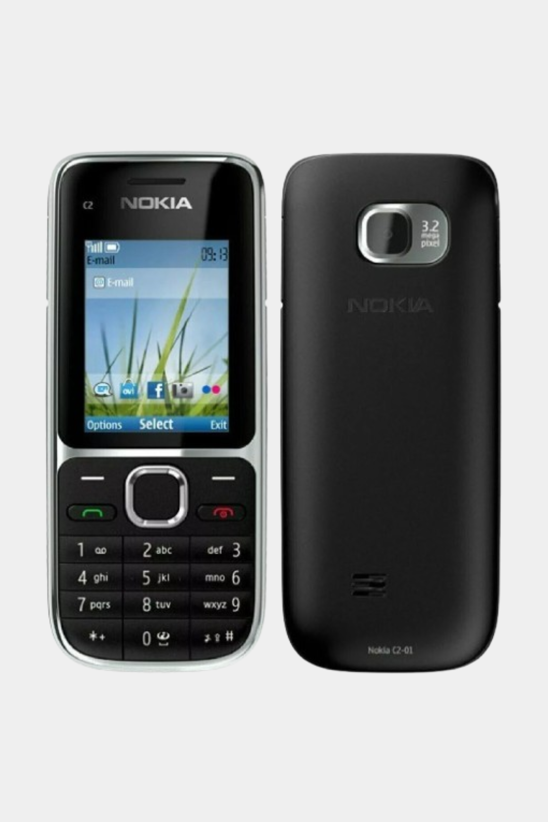 Nokia C2-01 Black