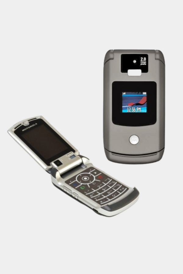 Motorola v3x Gris