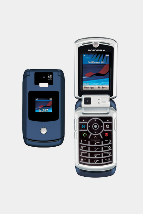 Motorola v3x Bleu