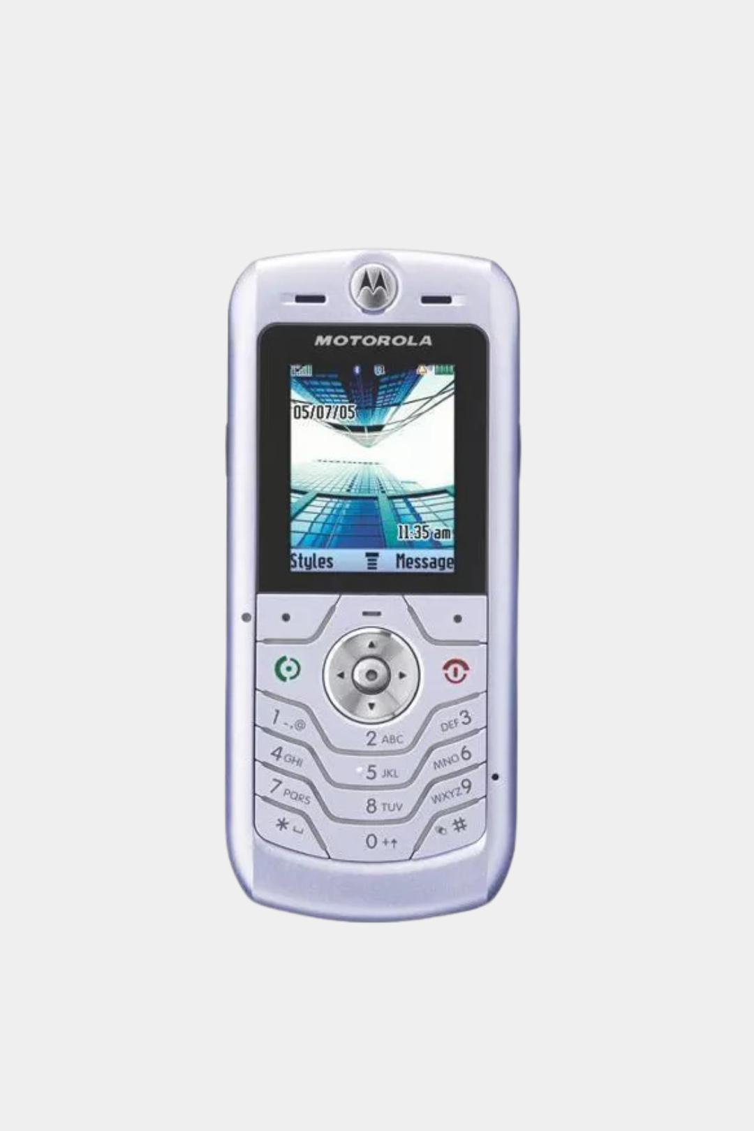 Motorola SLVR L7 Plata