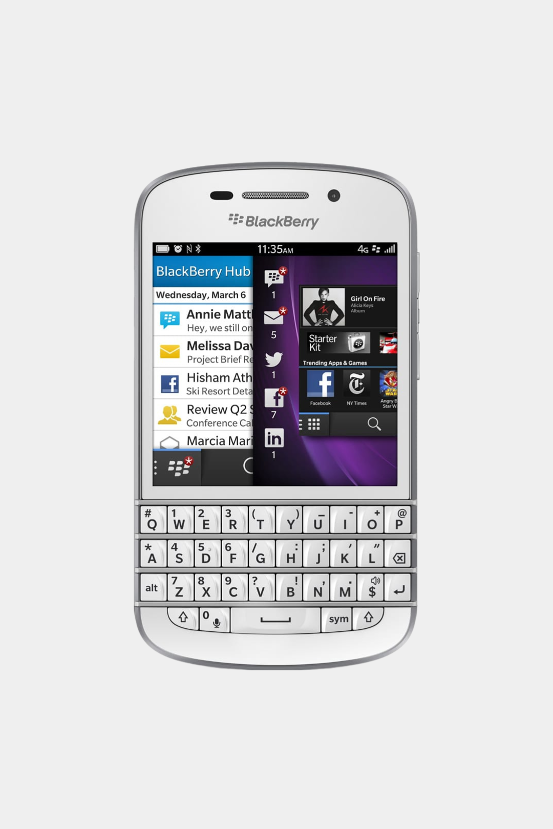 Blackberry Q10 BLANCO