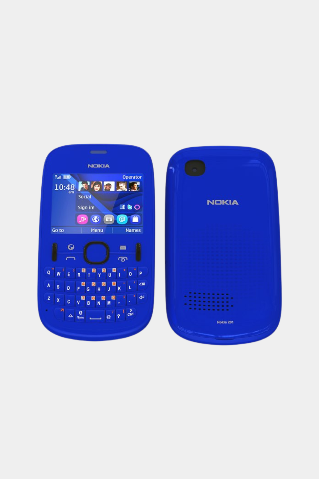 Nokia 201 Bleu