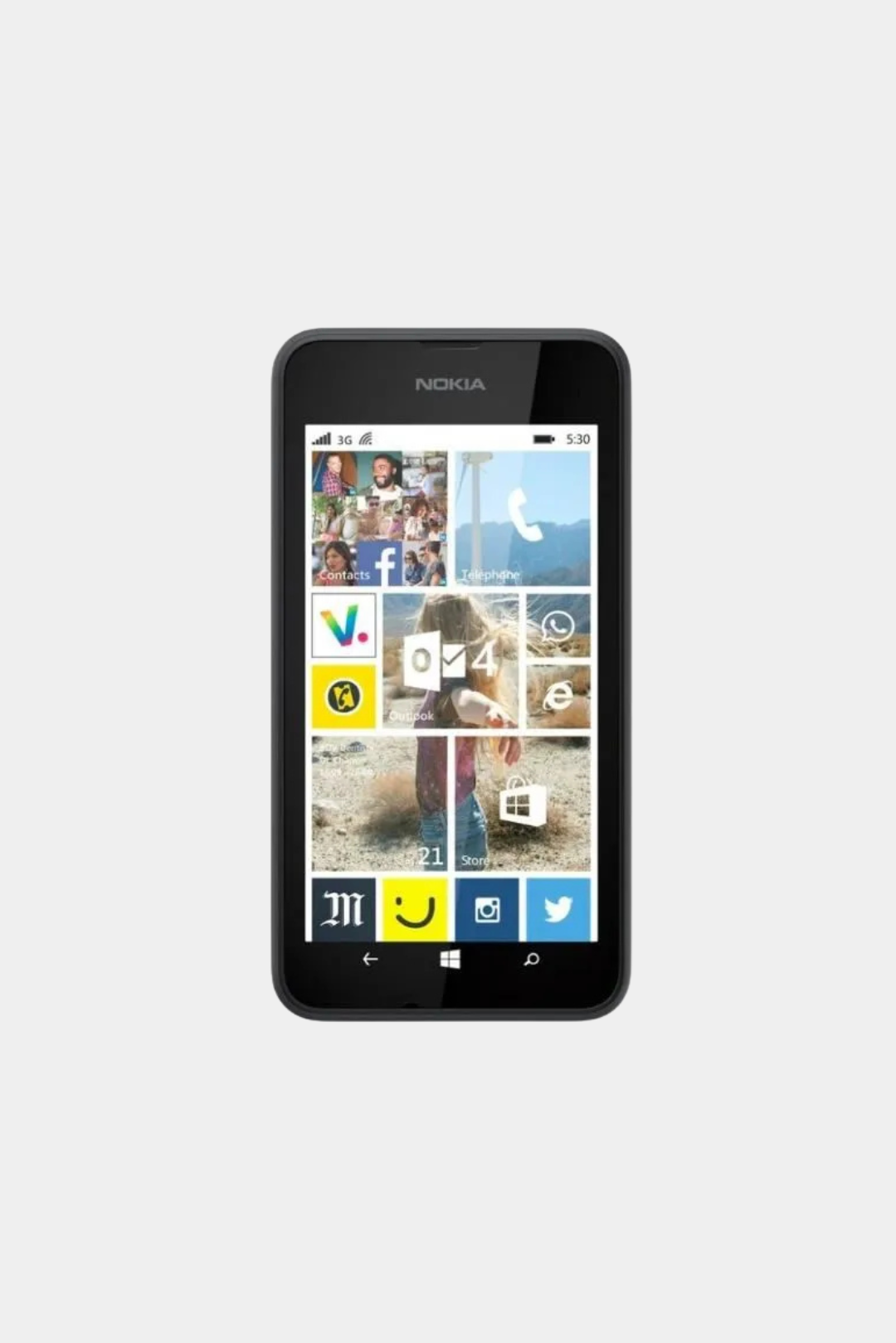 Nokia Lumia 530 Gris