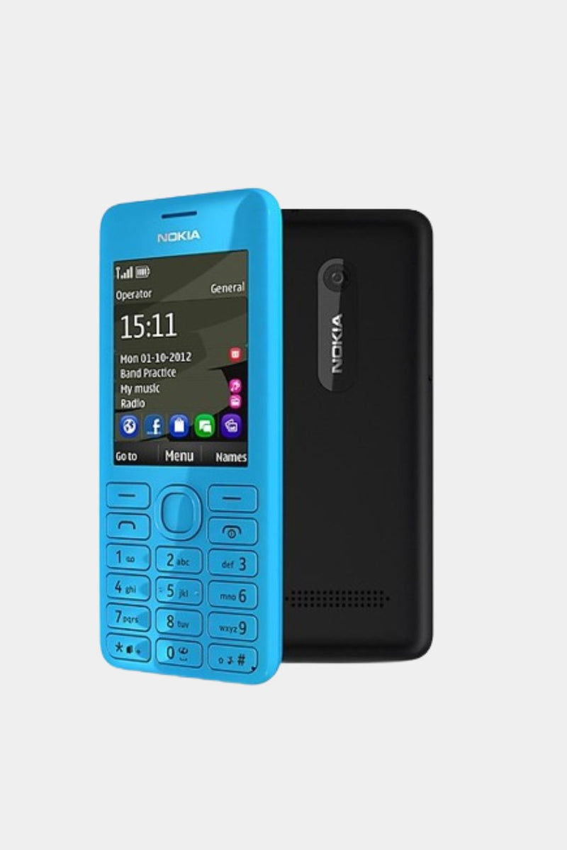 Nokia 206 Bleu