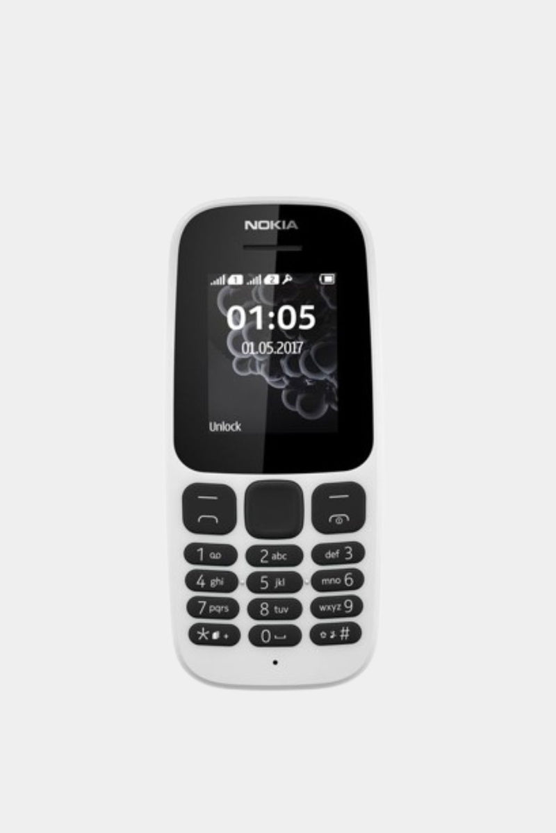 Nokia 105  Blanc