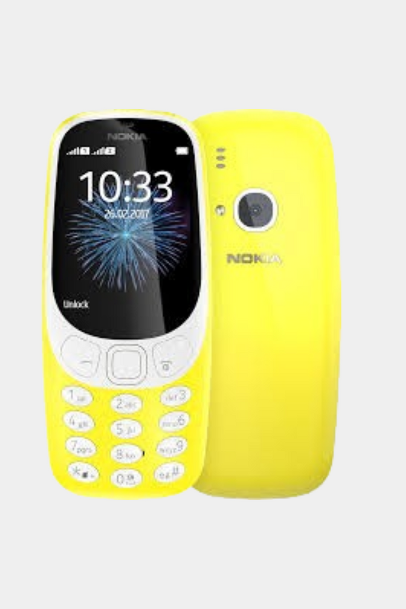 Nokia 3310（New style 2G) Jaune