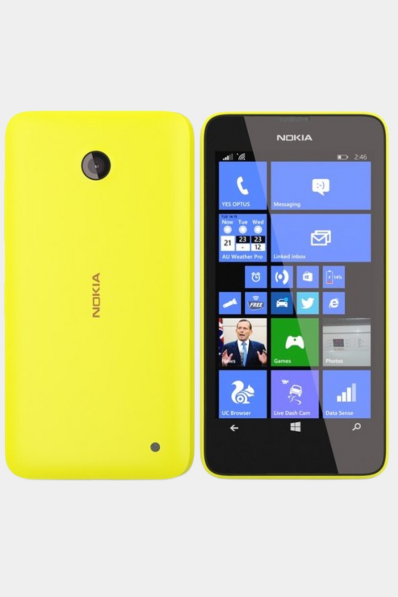 Nokia 630 jaune