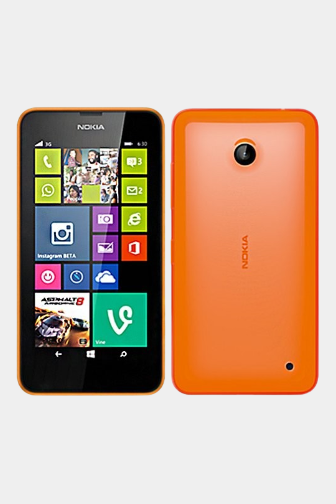 Nokia Lumia 630 Naranja