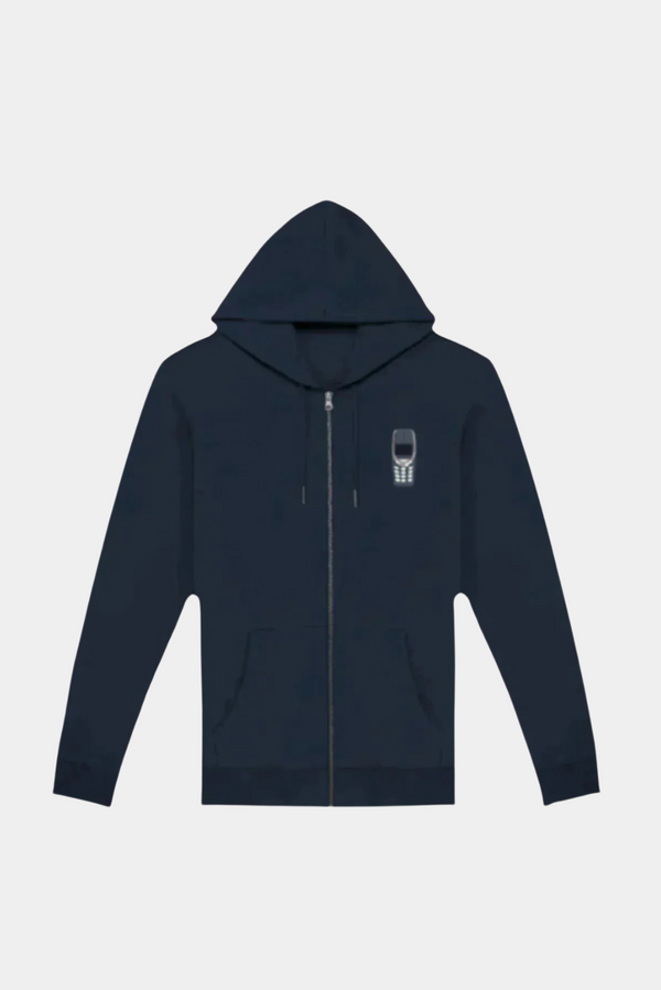 Sweat à capuche zippé unisexe Hommage 3310
